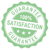 100% Satisfaction 180 Days Money Back Guarantee